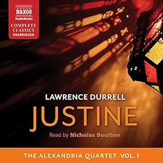 Justine Audiolibro Por Lawrence Durrell arte de portada