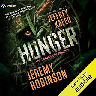 Hunger: The Complete Trilogy Audiolibro Por Jeremy Robinson arte de portada