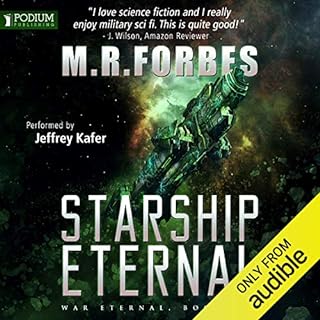 Starship Eternal Audiobook By M. R. Forbes cover art