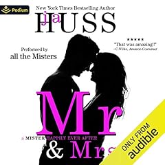 Mr. & Mrs. Audiolibro Por JA Huss arte de portada