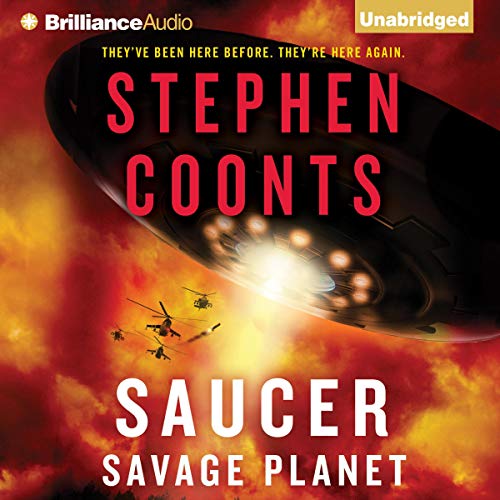 Saucer: Savage Planet Audiobook By Stephen Coonts cover art