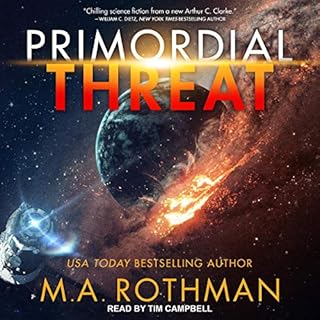 Primordial Threat Audiolibro Por M.A. Rothman arte de portada