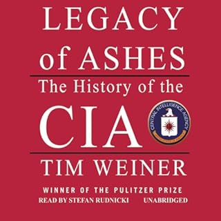 Legacy of Ashes Audiolibro Por Tim Weiner arte de portada