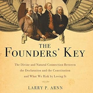 The Founders' Key Audiolibro Por Dr. Larry Arnn arte de portada