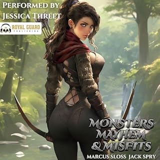 Monsters Mayhem and Misfits Audiolibro Por Marcus Sloss, Jack Spry arte de portada