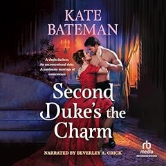 Second Duke's the Charm Audiolibro Por Kate Bateman arte de portada