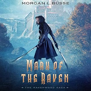 Mark of the Raven Audiolibro Por Morgan L. Busse arte de portada