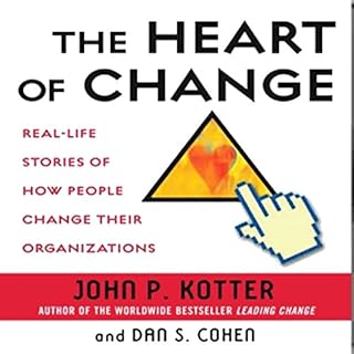 The Heart of Change Audiolibro Por John P. Kotter, Dan S. Cohen arte de portada