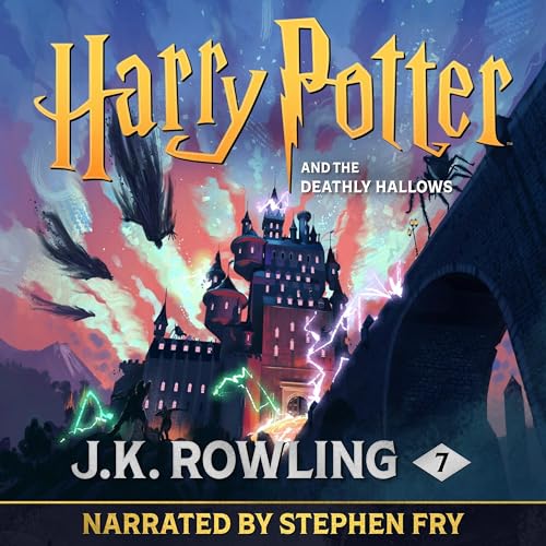 Harry Potter and the Deathly Hallows (Narrated by Stephen Fry) Audiobook By J.K. Rowling cover art