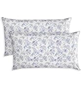 Elegant Comfort Paisley Pattern Pillowcase, 1500 Premium Hotel Quality Microfiber Breathable, Smo...