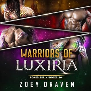 Warriors of Luxiria Boxed Set Audiolibro Por Zoey Draven arte de portada