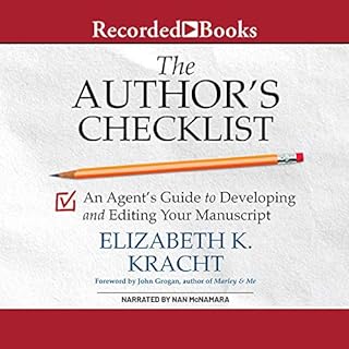 The Author's Checklist Audiolibro Por Elizabeth K. Kracht arte de portada
