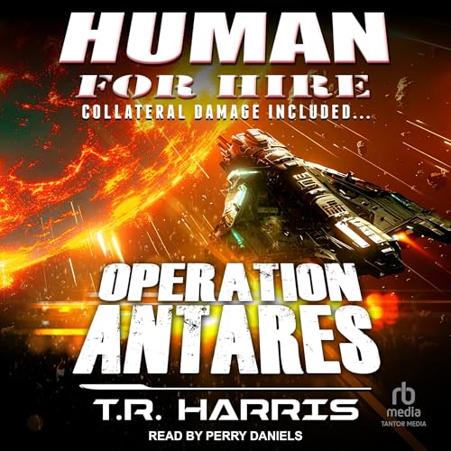 Operation Antares Audiolibro Por T.R. Harris arte de portada