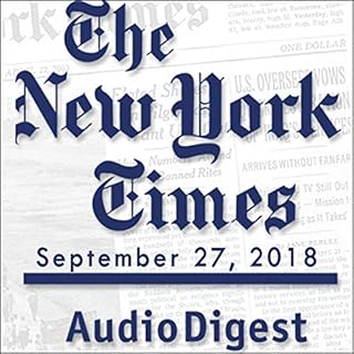 September 27, 2018 Audiolibro Por The New York Times arte de portada