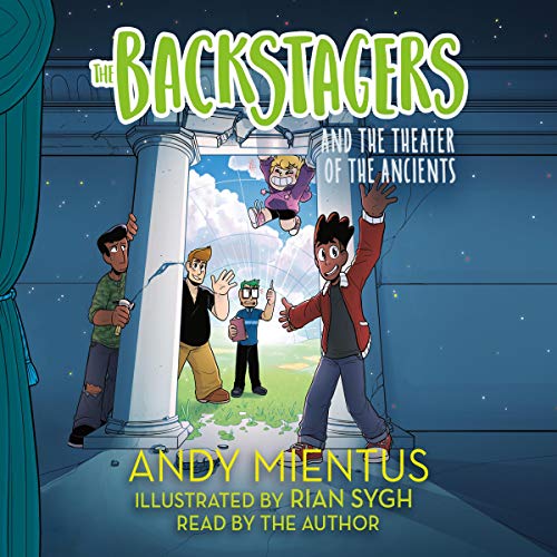 The Backstagers and the Theater of the Ancients Audiolibro Por Andy Mientus arte de portada