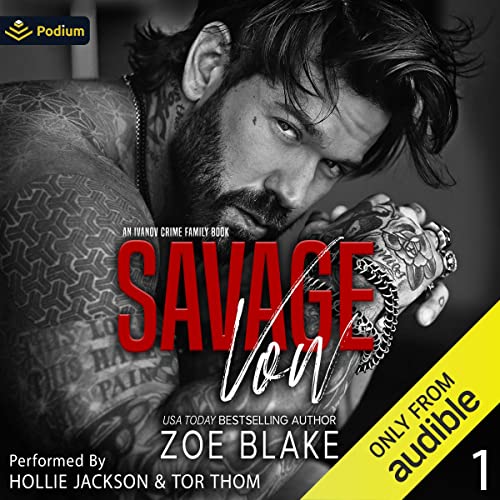 Savage Vow Audiolibro Por Zoe Blake arte de portada