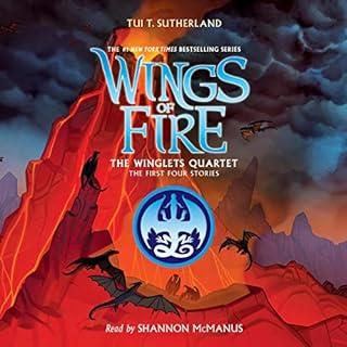 Wings of Fire: The Winglets Quartet Audiolibro Por Tui T. Sutherland arte de portada