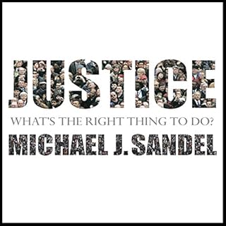 Justice Audiolibro Por Michael J. Sandel arte de portada