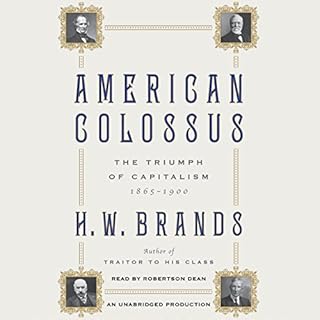 American Colossus Audiolibro Por H. W. Brands arte de portada