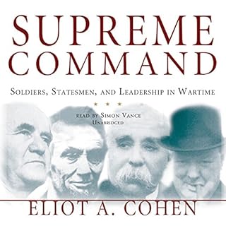 Supreme Command Audiolibro Por Eliot A. Cohen arte de portada