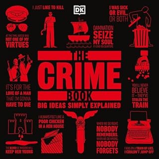 The Crime Book Audiolibro Por DK, Peter James arte de portada