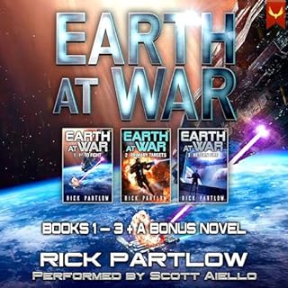 Earth at War, Books 1-3 Audiolibro Por Rick Partlow arte de portada