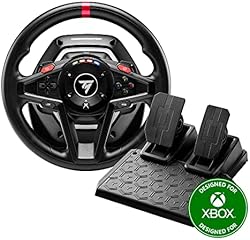 Thrustmaster T128 Force Feedback Racing Wheel with Magnetic Pedals, Xbox Series X|S, Xbox One, PC