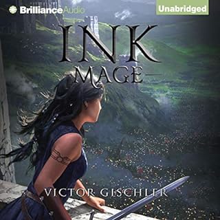 Ink Mage Audiolibro Por Victor Gischler arte de portada