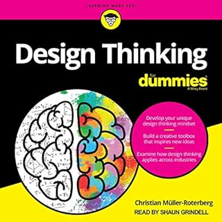 Design Thinking for Dummies Audiolibro Por Christian Muller-Roterberg arte de portada