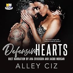 Defensive Hearts Audiolibro Por Alley Ciz arte de portada