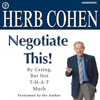 Negotiate This! Audiolibro Por Herb Cohen arte de portada