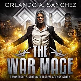 The War Mage Audiolibro Por Orlando A. Sanchez arte de portada