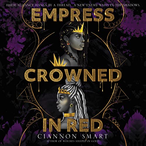 Empress Crowned in Red Audiolivro Por Ciannon Smart capa