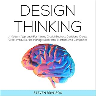 Design Thinking Audiolibro Por Steven Branson arte de portada