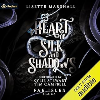 Heart of Silk and Shadows Audiolibro Por Lisette Marshall arte de portada