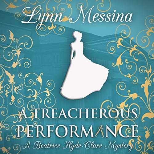 A Treacherous Performance Audiolibro Por Lynn Messina arte de portada