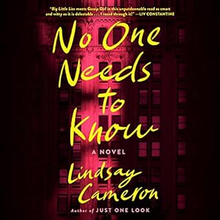 No One Needs to Know Audiobook By Lindsay Cameron cover art