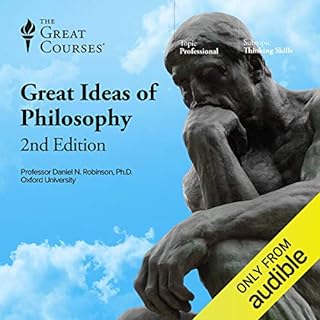The Great Ideas of Philosophy, 2nd Edition Audiolibro Por Daniel N. Robinson, The Great Courses arte de portada