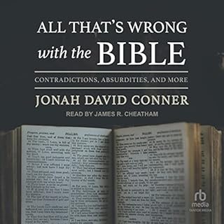 All That's Wrong with the Bible Audiolibro Por Jonah David Conner arte de portada