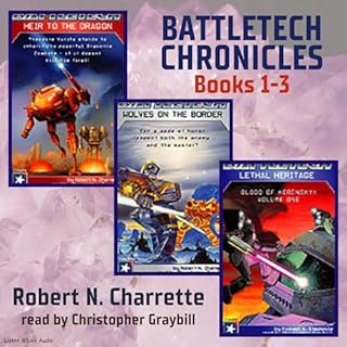 Battletech Chronicles Books 1-3 Audiolibro Por Robert Charrette, Michael A. Stackpole arte de portada