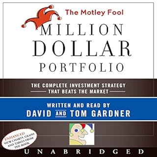 The Motley Fool Million Dollar Portfolio Audiolibro Por David Gardner, Tom Gardner arte de portada