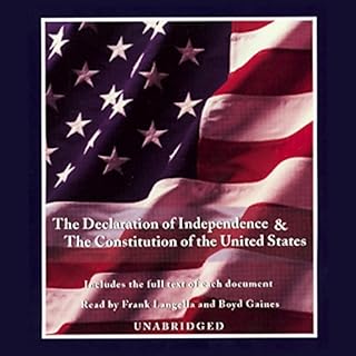 The Declaration of Independence and the Constitution of the United States Audiolibro Por Random House Audio arte de portada