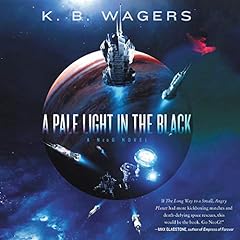 A Pale Light in the Black Audiolibro Por K. B. Wagers arte de portada