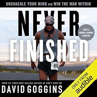 Never Finished Audiolibro Por David Goggins arte de portada