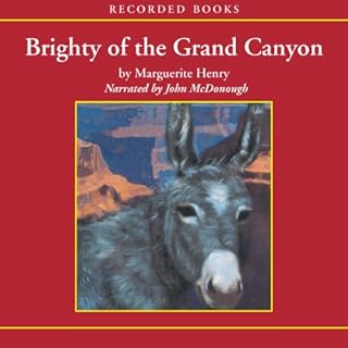 Brighty of the Grand Canyon Audiolibro Por Marguerite Henry arte de portada