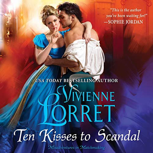 Ten Kisses to Scandal Audiolibro Por Vivienne Lorret arte de portada