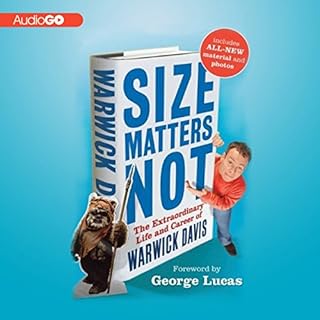 Size Matters Not Audiolibro Por Warwick Davis arte de portada