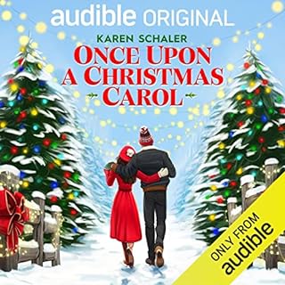 Once Upon a Christmas Carol Audiolibro Por Karen Schaler arte de portada