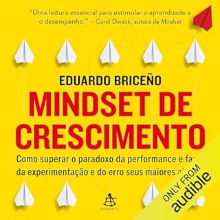 Mindset de crescimento Audiolivro Por Eduardo Brice&ntilde;o capa