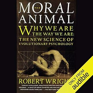 The Moral Animal Audiolibro Por Robert Wright arte de portada